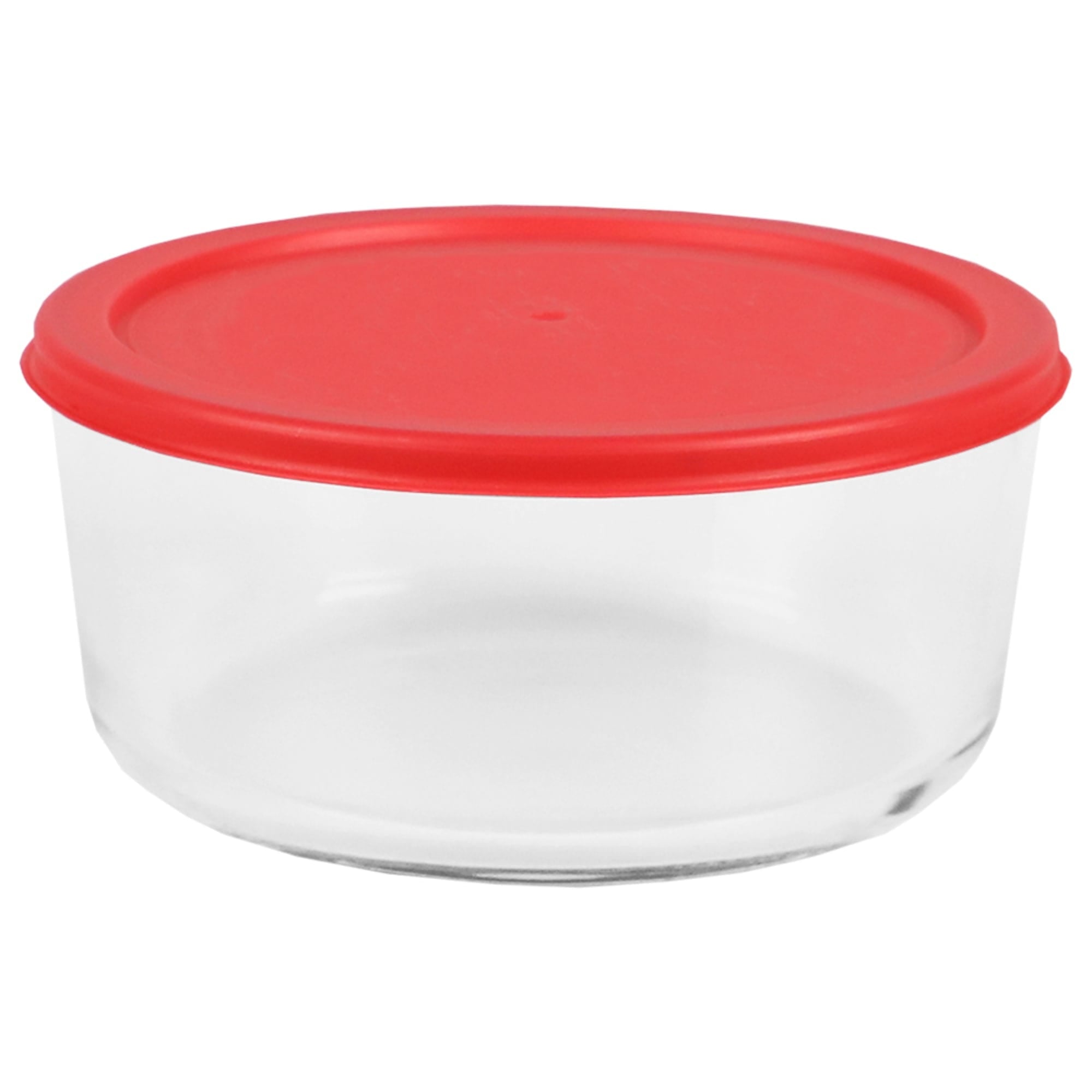 Home Basics Microwave Safe Plastic Round Food Storage Containers
