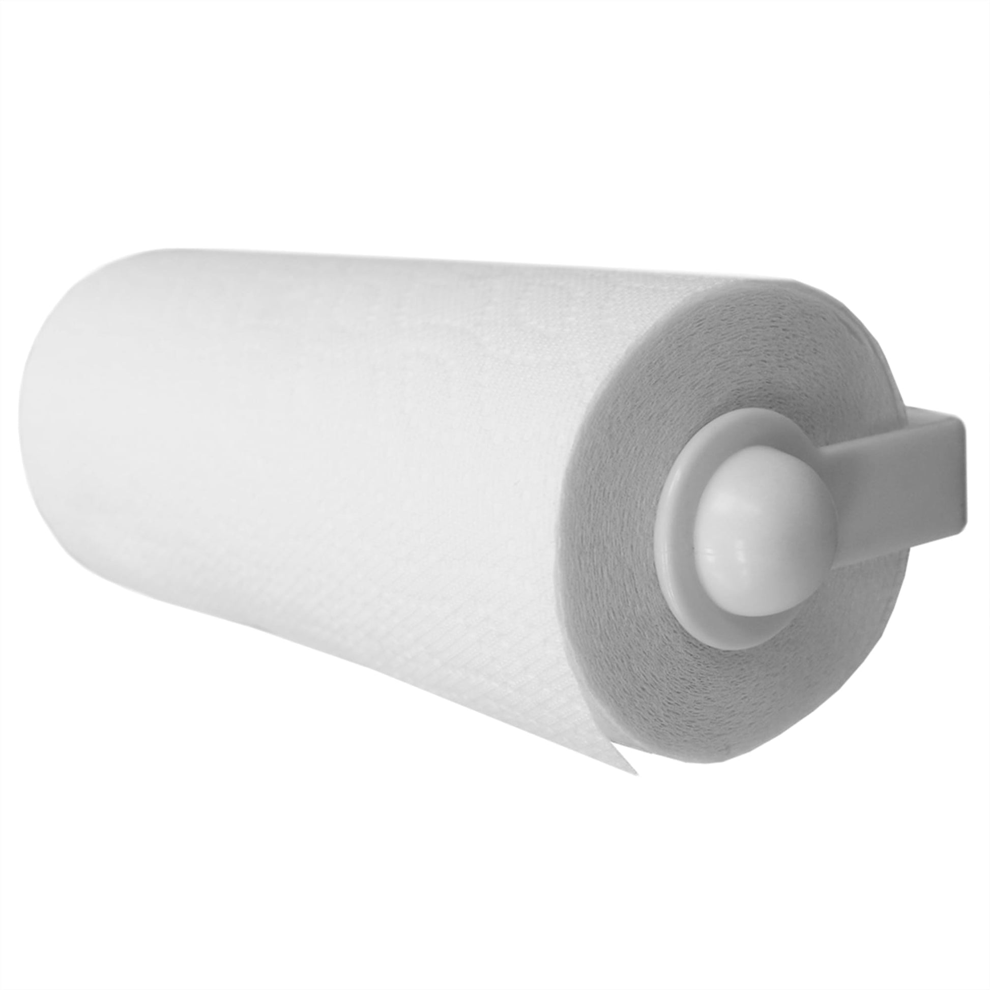 Mainstays Plastic Wall-Mounted Paper Towel Holder, White 