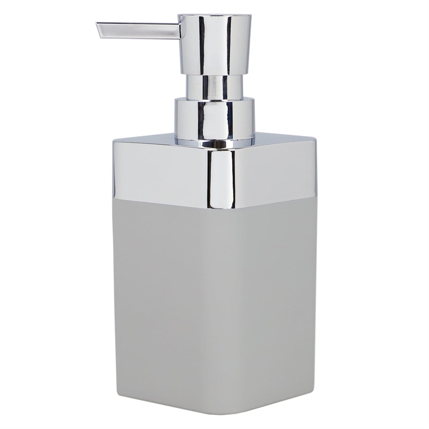 Skylar 10 oz. ABS Plastic Soap Dispenser, Grey