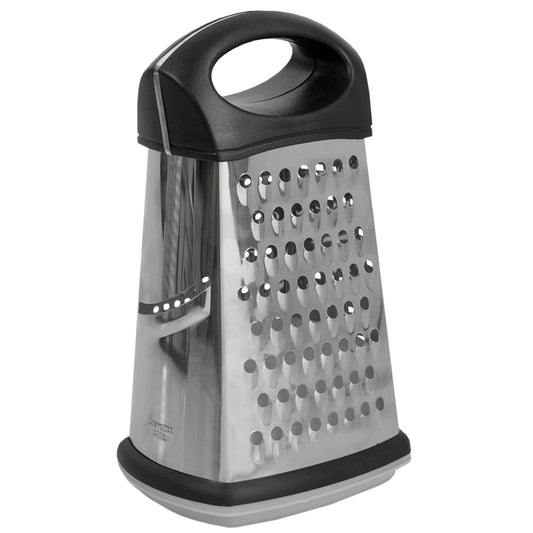 Michael Graves Design Comfortable Grip Flat Stainless Steel Cheese Grater