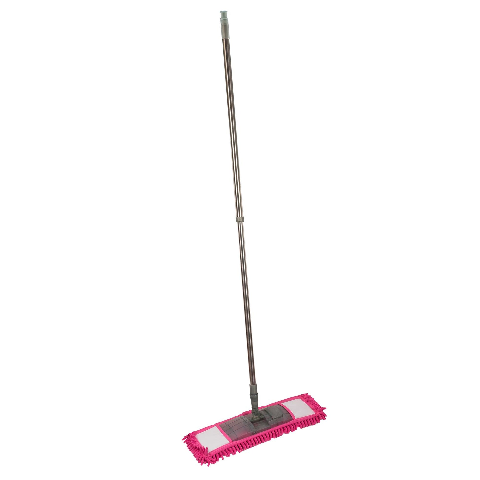 Home Basics Ace Collection Chenille Dust Mop - Pink