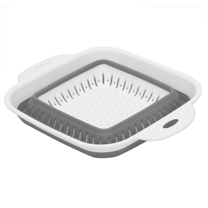 Collapsible Colander, Grey