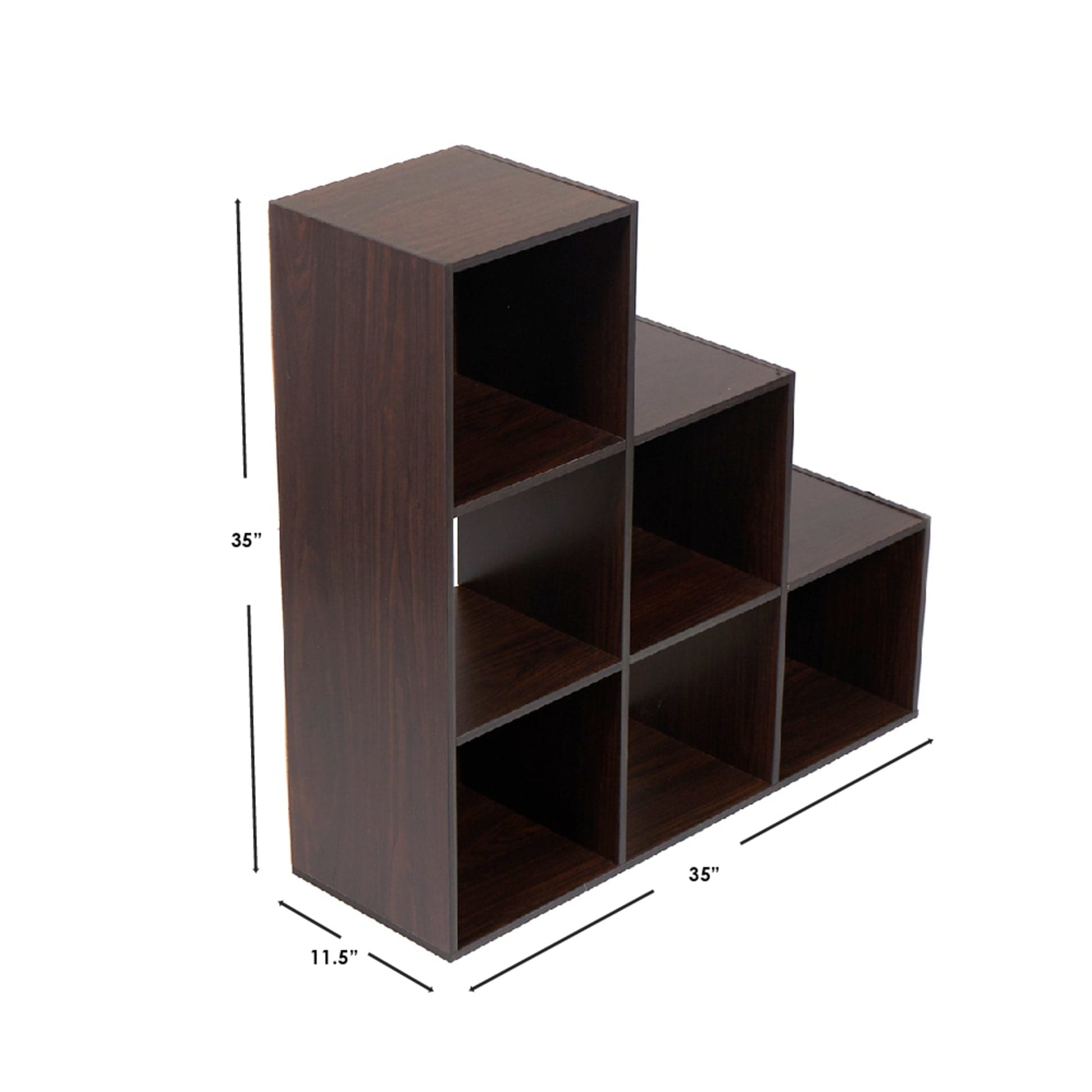 6 Pack: Modular Cube with Shelf by Simply Tidy™
