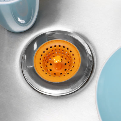 Brights Silicone Sink Strainer with Stainless Steel Rim