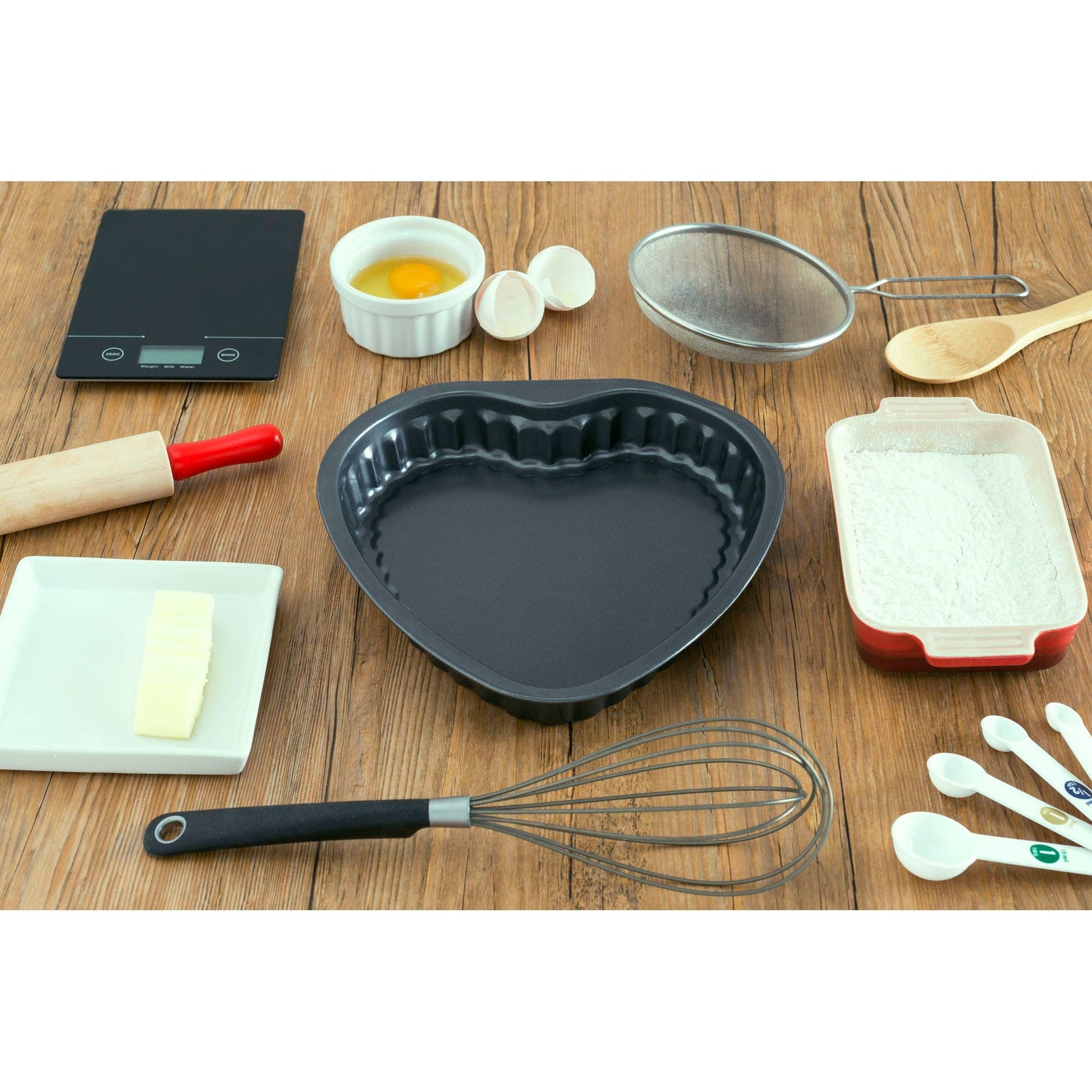 Heart-Shaped Cake Pan - Modern - Cake Pans - by HOME BASICS