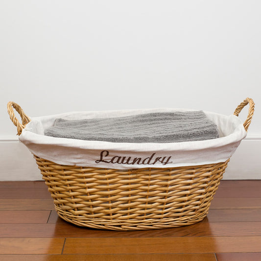 Home Basics Collapsible Laundry Basket, Grey
