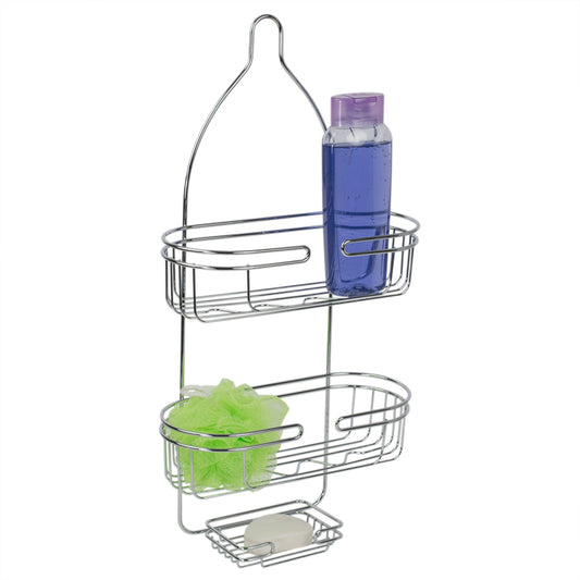 Jumbo Shower Caddy, Chrome