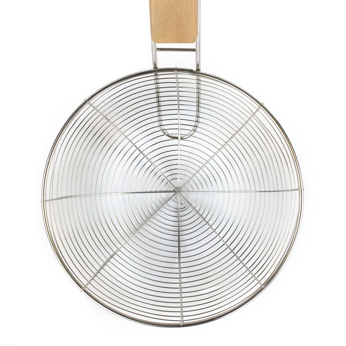 Stainless Steel Strainer with Wooden Handle FOOD PREP SHOP HOME
