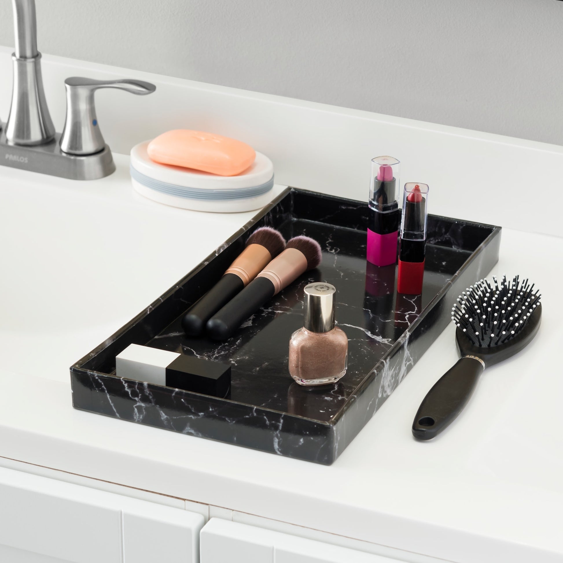 Bath and Vanity Organization From  - The House of Sequins