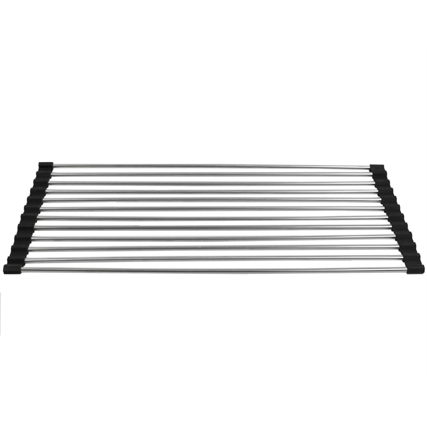 Roll Up Dish Drying Rack, Black