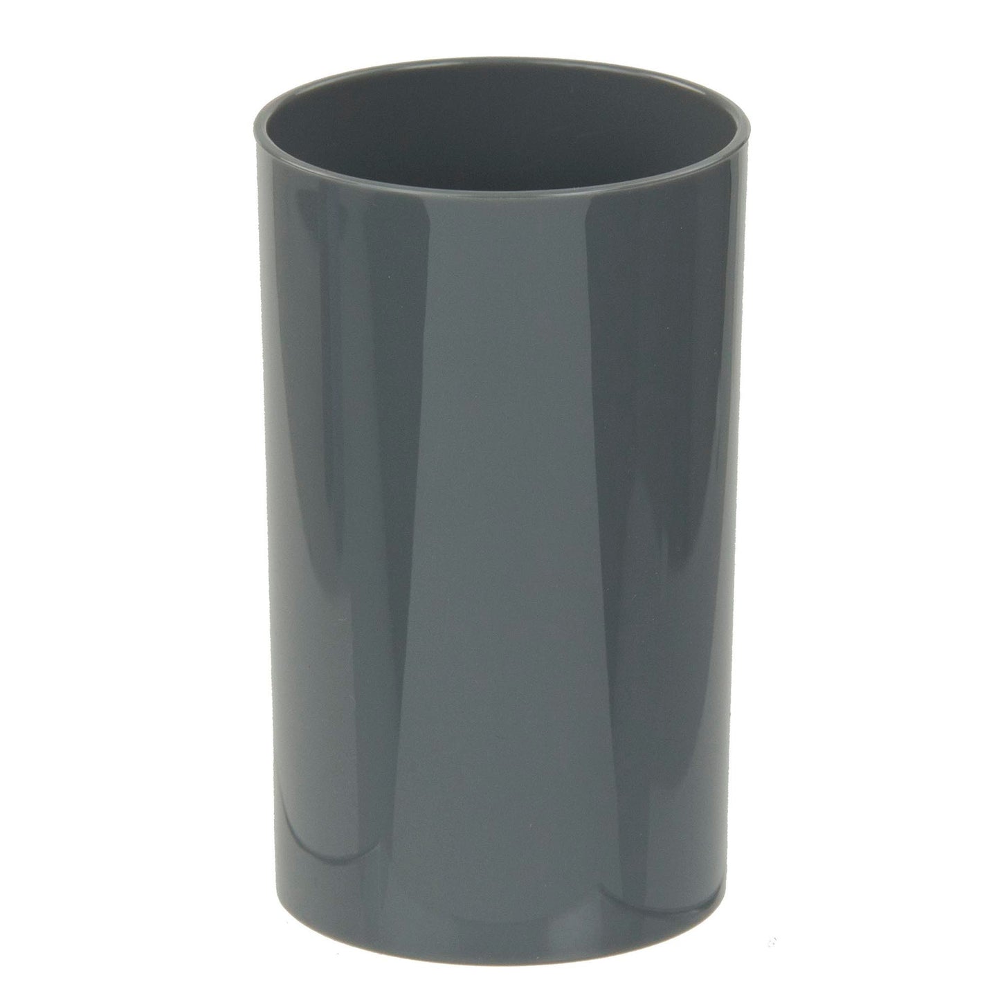 Home Basics Plastic Tumbler, Grey - Grey