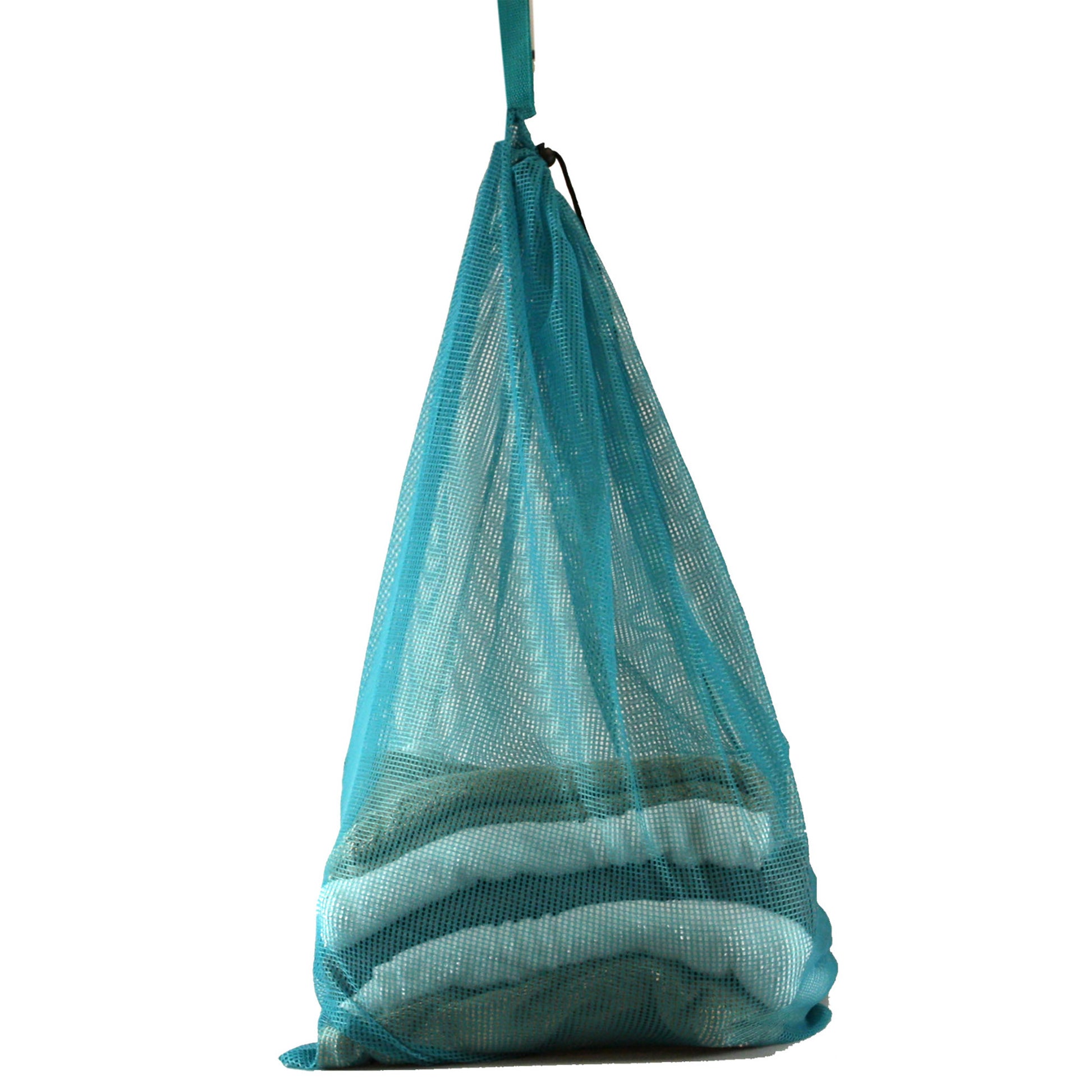 Home Basics Mesh Laundry Bag, Turquoise - Turquoise