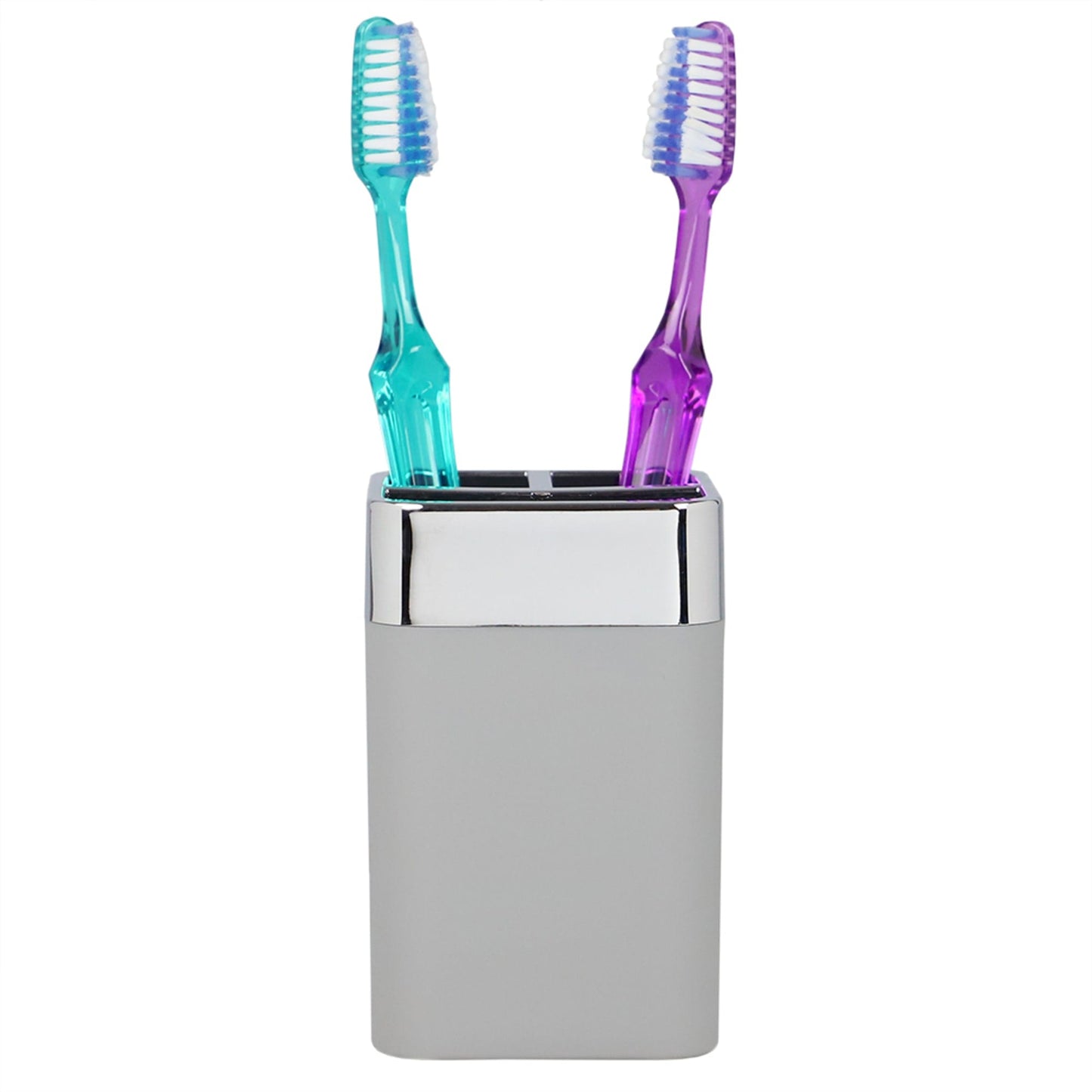 Skylar ABS Plastic Toothbrush Holder, Grey