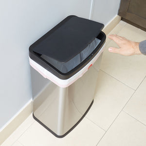 Touchless Stainless Steel Waste Bin