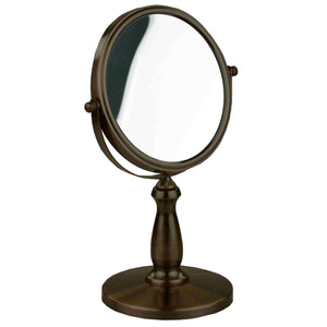 Nadia Double Sided Cosmetic Mirror, Bronze