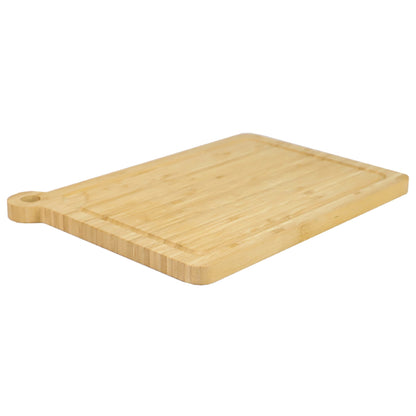 Michael Graves Design Bamboo Cutting Board with Handle, (12" x 16")