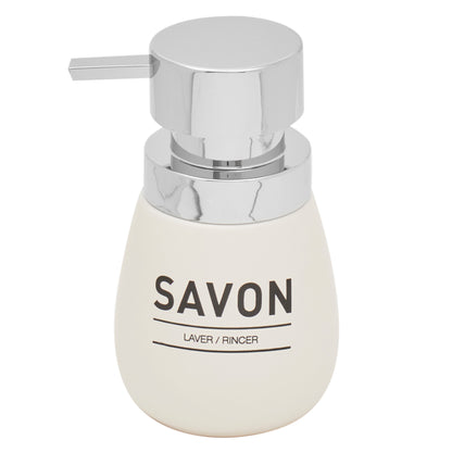 Home Basics Savon 10 oz Ceramic Soap Dispenser - Assorted Colors