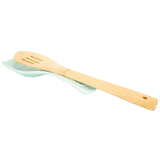 Tropical Owl Ceramic Spoon Rest