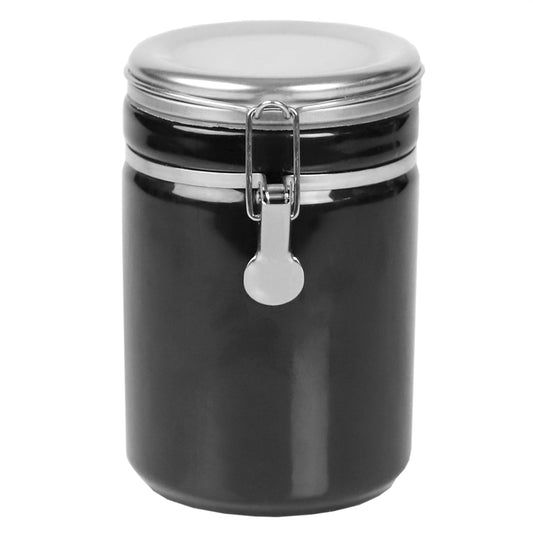 40 oz. Canister with Stainless Steel Top, Black