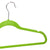 10 Piece Velvet Hanger, Green