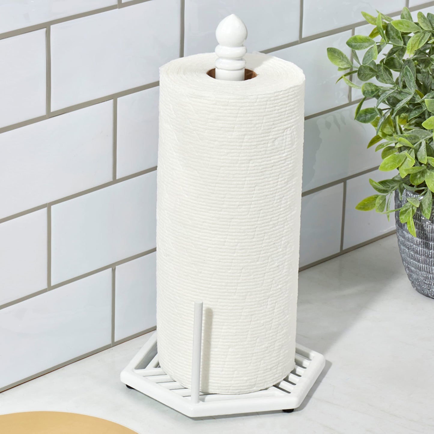 Rhino Toilet Paper / Paper Towel Holder - Cast Iron Countertop or Floor  Standing - Brown - 16 in. - Bed Bath & Beyond - 19432331