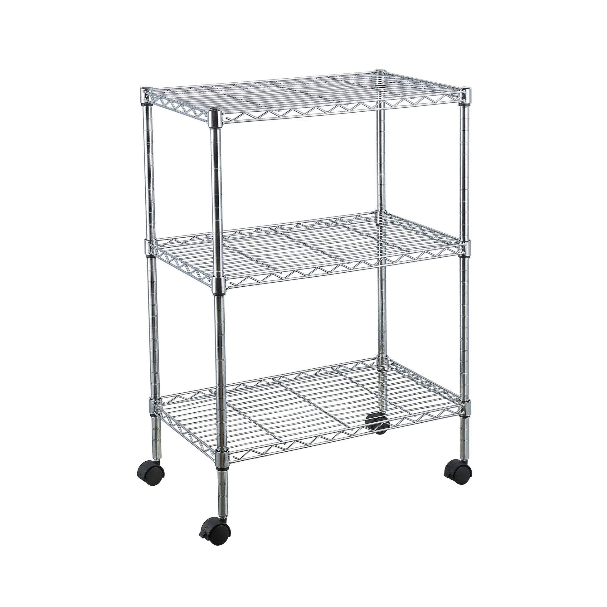 3 Tier Storage Rack with Casters