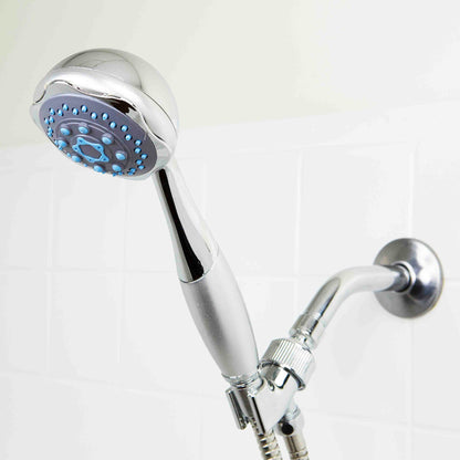 Deluxe Handheld 5 Function Shower Massager with 5 FT. Hose, Chrome