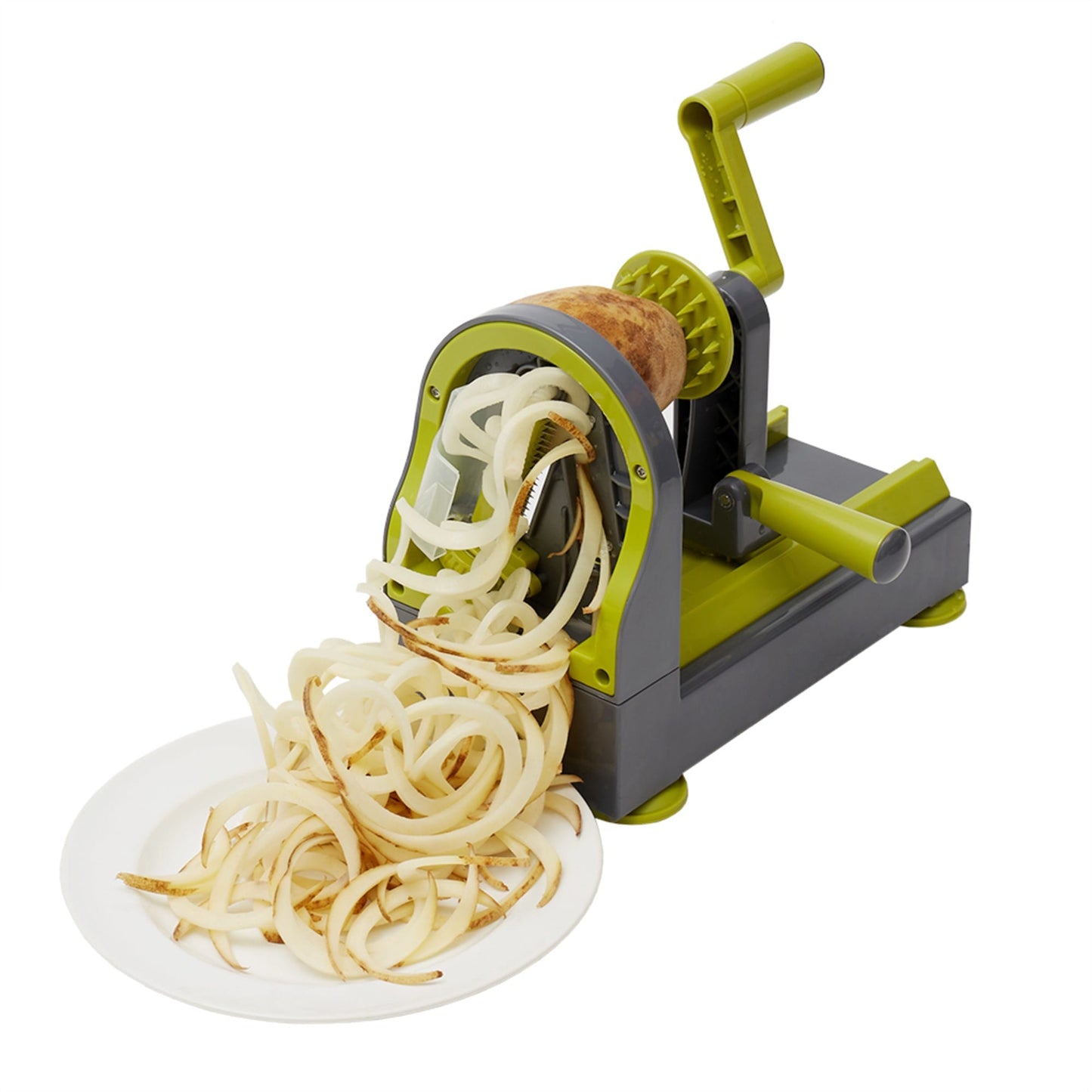 4 Function Tabletop Spiralizer, Green