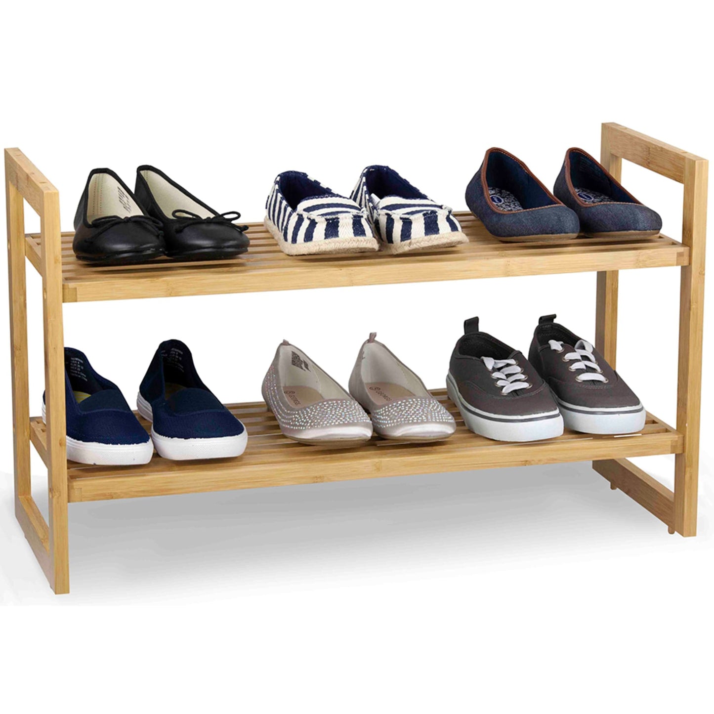 Bamboo Shoe Rack