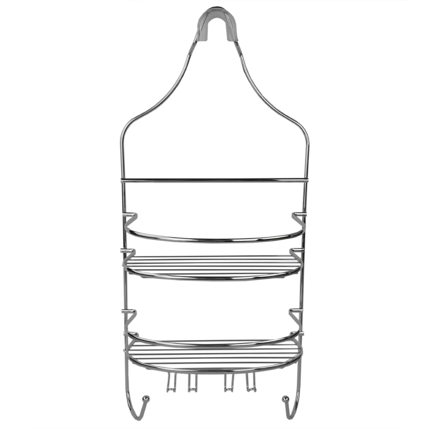 Chrome Plated Steel Flat Wire Shower Caddy