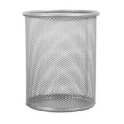 Home Basics Mesh Steel Cutlery Basket, Grey - Grey