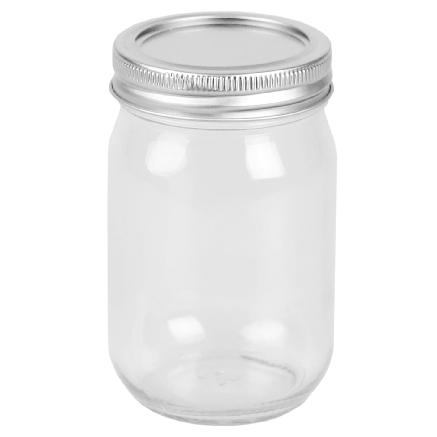 12 oz. Wide Mouth Clear Mason Canning Jar