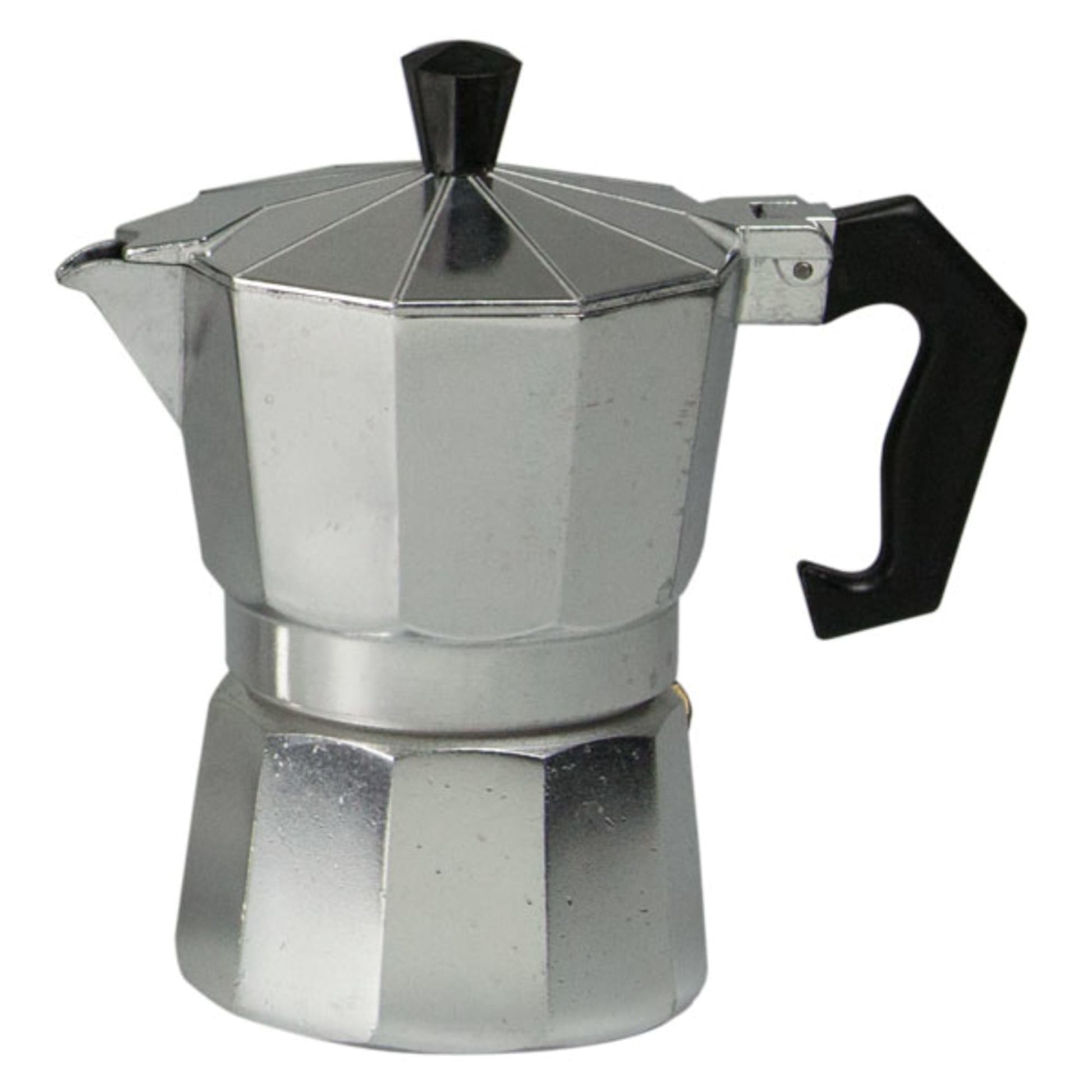 Stovetop Mini Espresso Maker, Makes Real Italian Coffee, Moka Pot 3 Cups  Aluminium,Gray Color - Buy Stovetop Mini Espresso Maker, Makes Real Italian  Coffee, Moka Pot 3 Cups Aluminium,Gray Color Product on