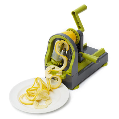 4 Function Tabletop Spiralizer, Green