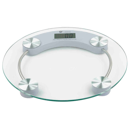 Round Glass Bathroom Scale