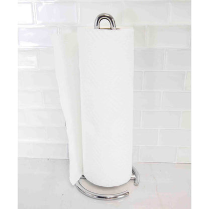 Simplicity Collection Free-Standing Paper Towel Holder, Chrome