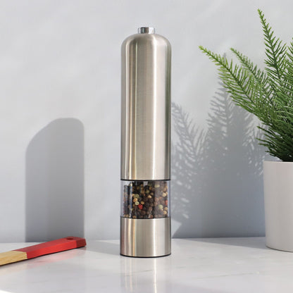 Michael Graves Design Automatic Pepper Grinder, Silver