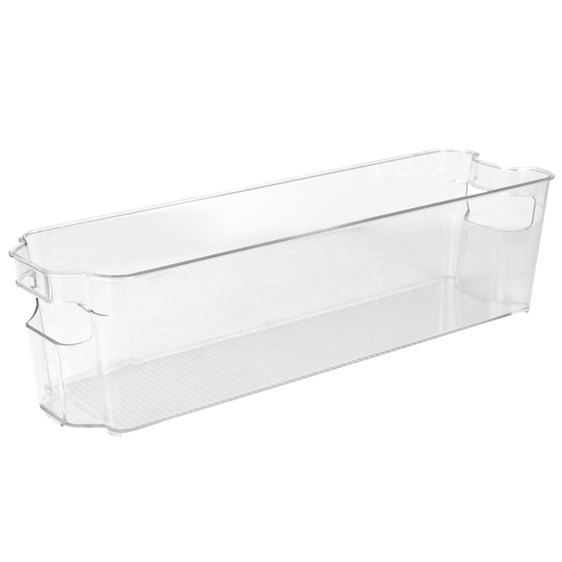 Have a question about iDesign Clear Plastic Storage Organizer Bin with  Handles for Kitchen, Fridge, Pantry, and Cabinet, BPA-Free (Set of 3)? - Pg  1 - The Home Depot