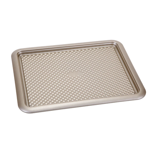 Aurelia Non-stick 13” x 18.25”  Carbon Steel Cookie Sheet, Gold