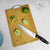 10" x 15" Bamboo Cutting Board with Juice Groove and Stainless Steel Handle