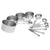 11 Piece Stainless Steel Measuring Spoon Set