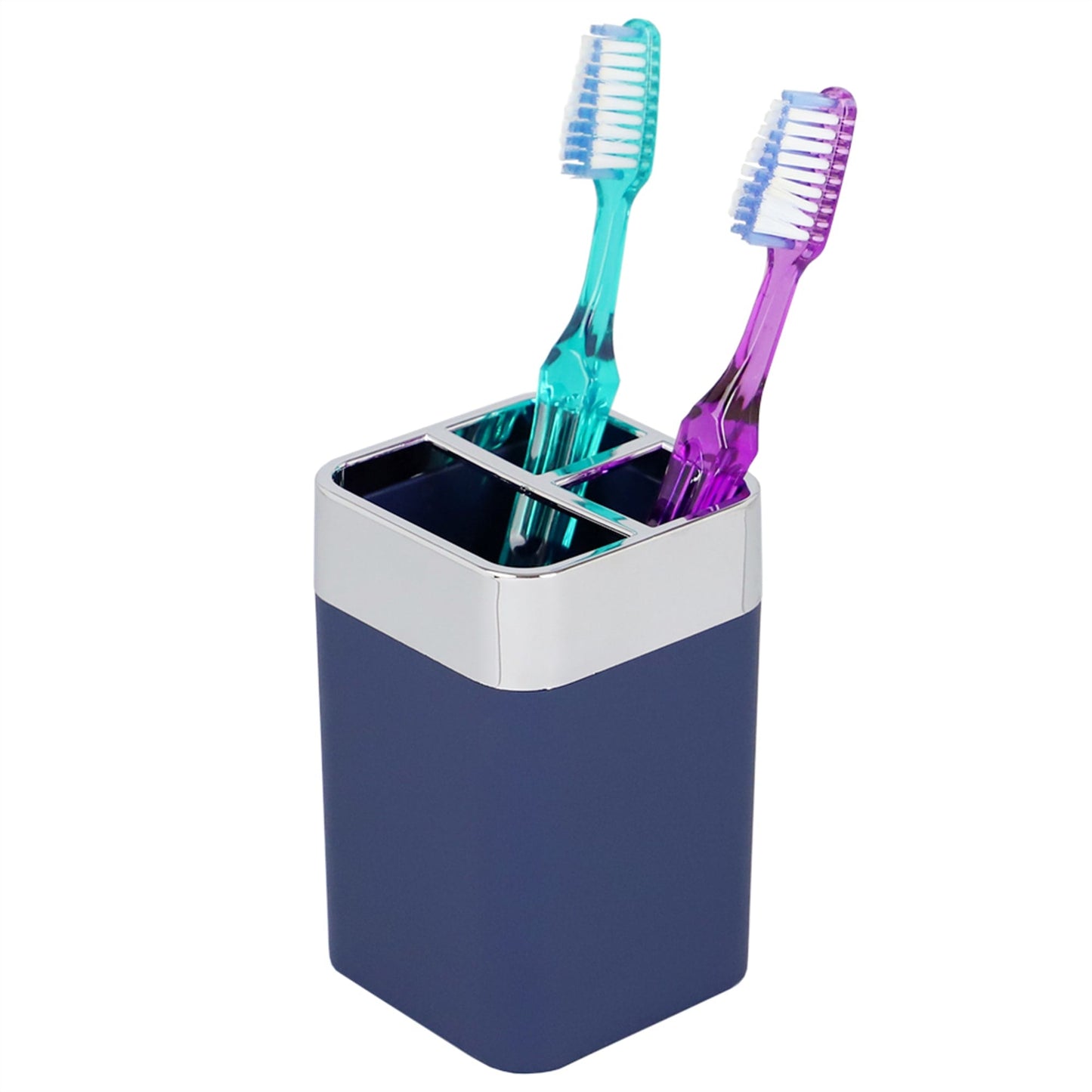 Skylar ABS Plastic Toothbrush Holder, Navy