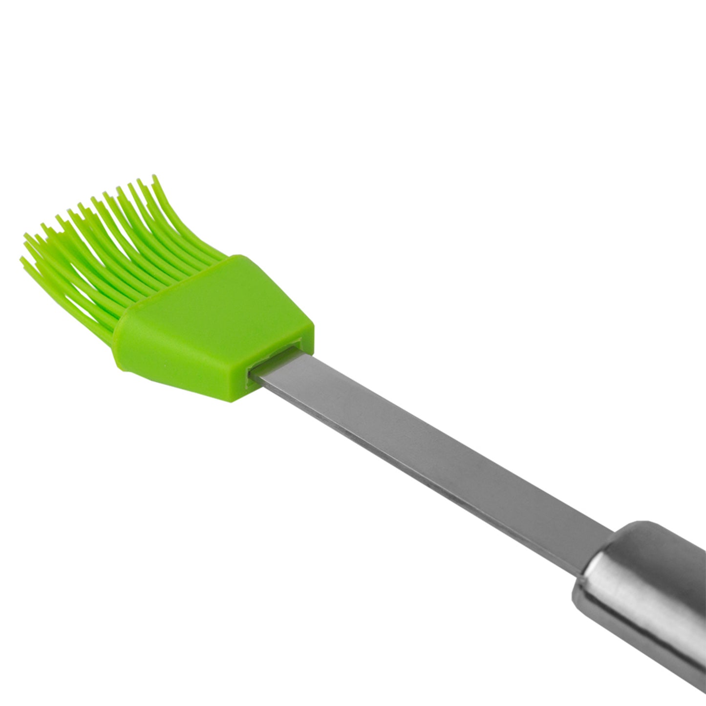 Home Basics Silicone Pastry Brush, Green - Green