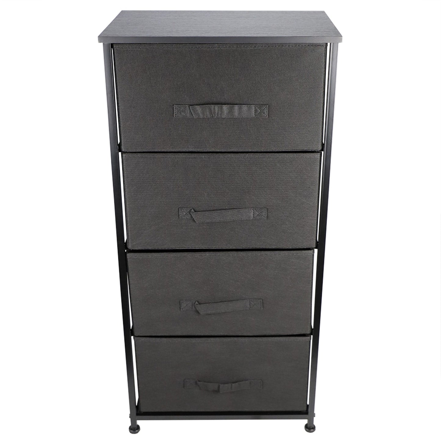 4 Drawer Storage Organizer, Black
