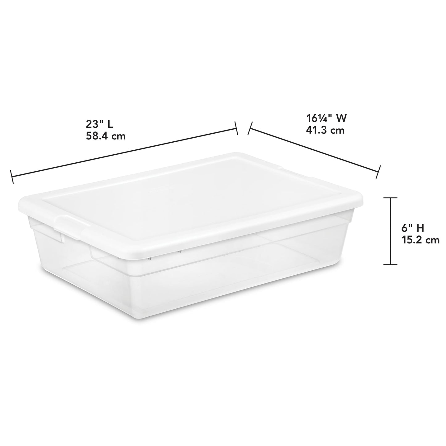 Sterilite 28 Quart / 27 Liter Storage Box