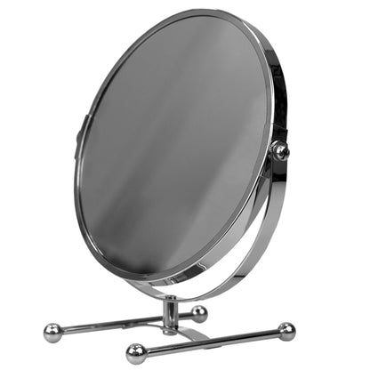 Double Sided Countertop Cosmetic Mirror, Chrome