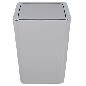 Skylar Swing Top 3 Lt ABS Plastic Waste Bin, Grey