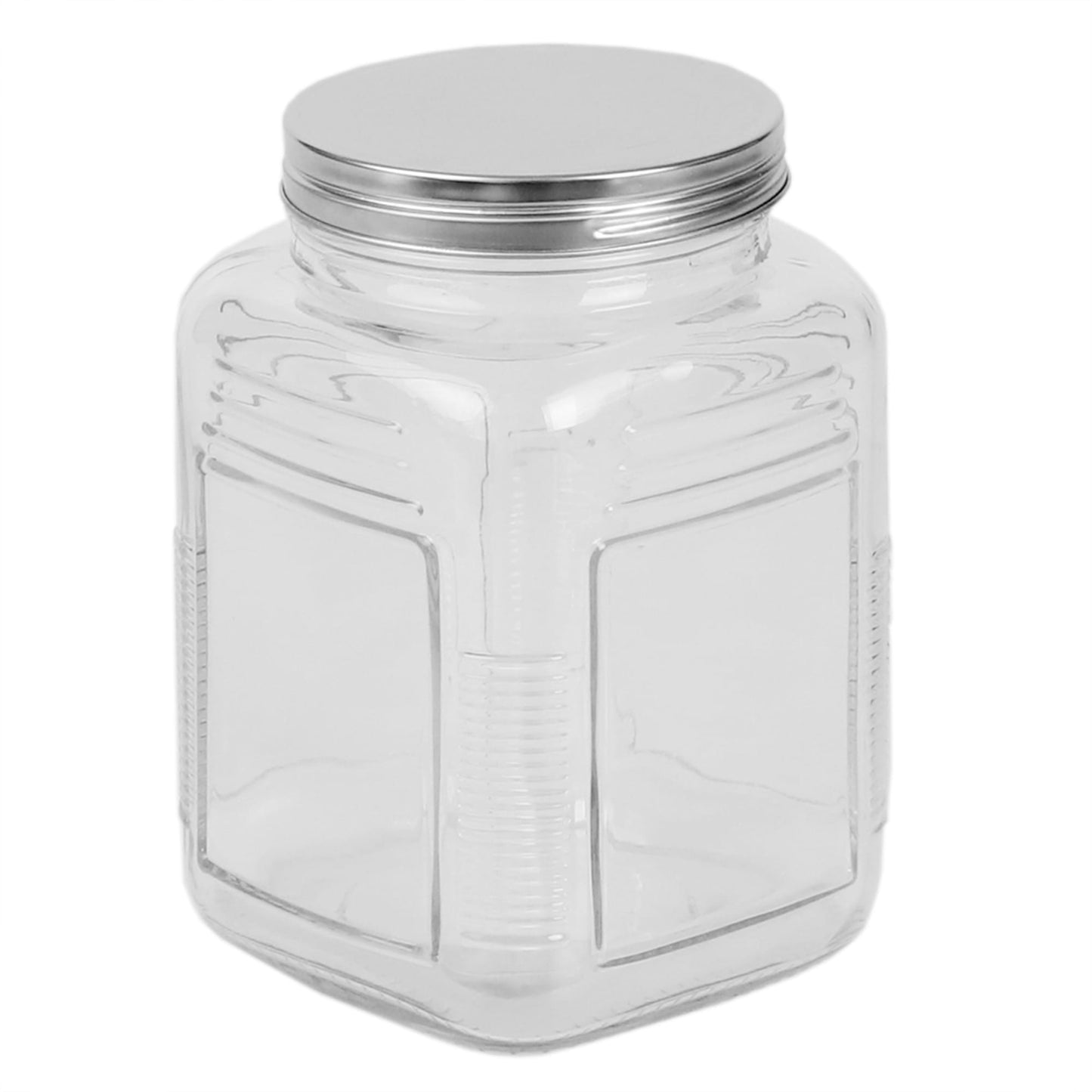 Province 1.5 Lt Glass Canister with Metal Lid