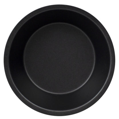 Home Basics Non-Stick Quick Release Steel Mini Bakeware Pan, Round - Black