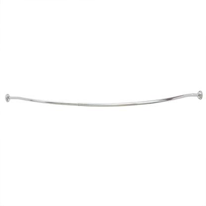 Steel Curved Shower Rod, Chrome